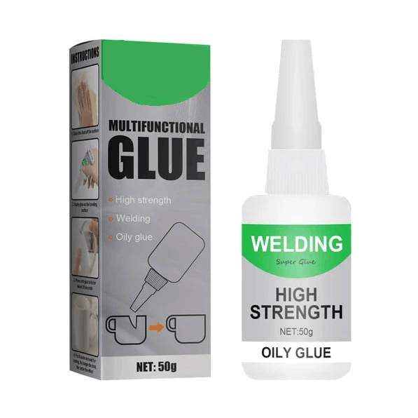 50g welding high-strength oily glue bottle and retail box