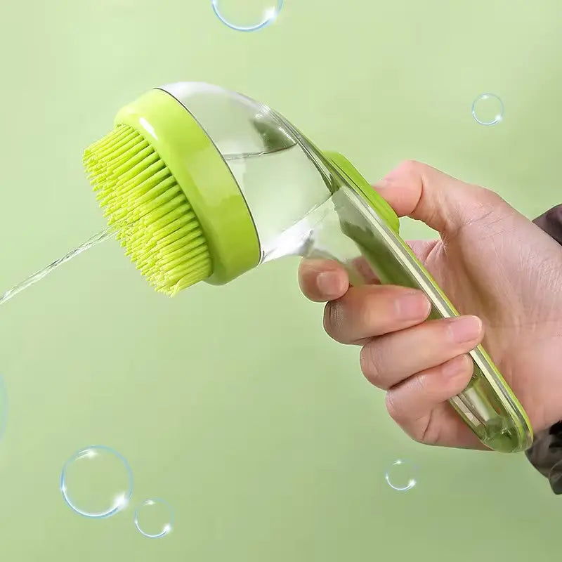 Wash, De-Shed & Massage in One Easy Bath Brush
