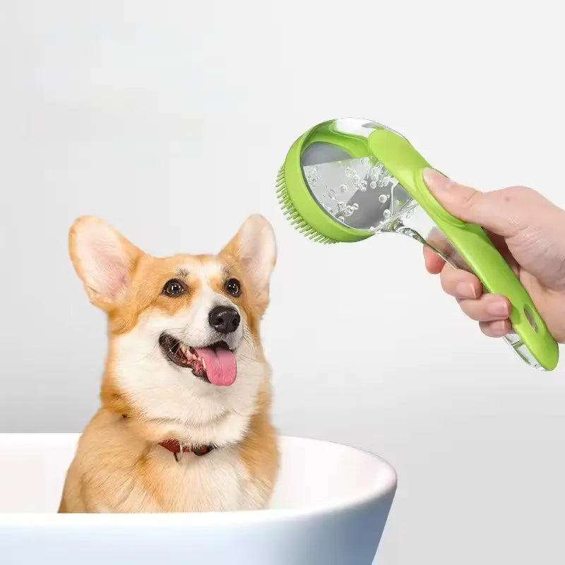 Wash, De-Shed & Massage in One Easy Bath Brush