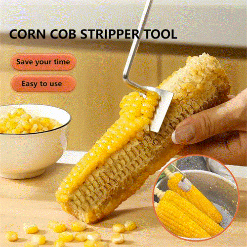 🌽 Strip a Whole Cob in Seconds — No Knife, No Mess!