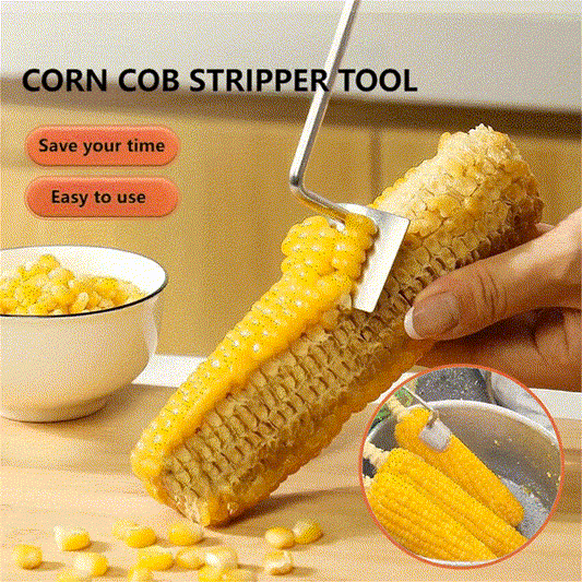 🌽 Strip a Whole Cob in Seconds — No Knife, No Mess!