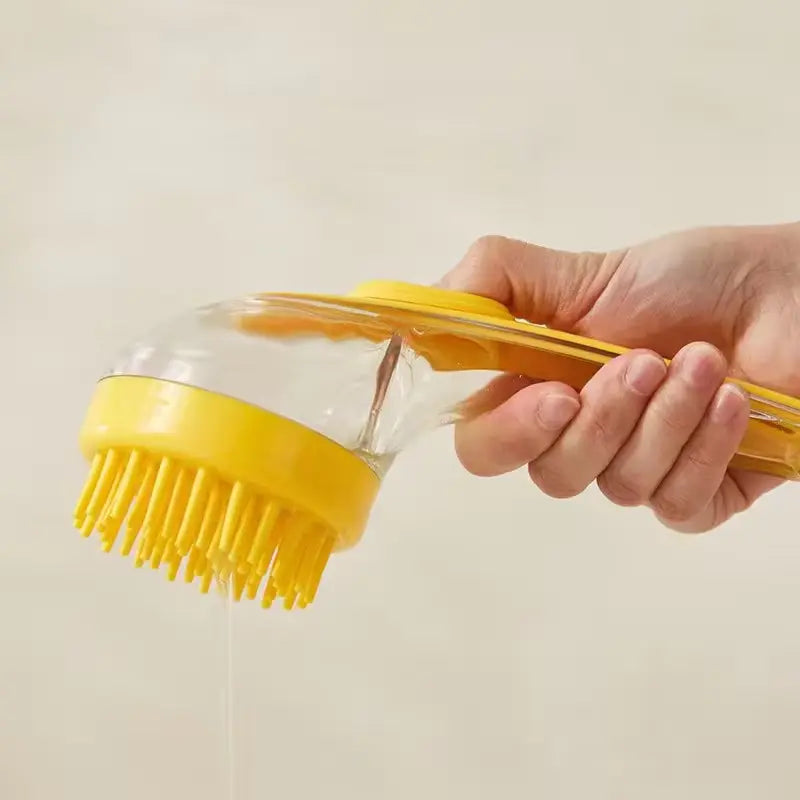 Wash, De-Shed & Massage in One Easy Bath Brush