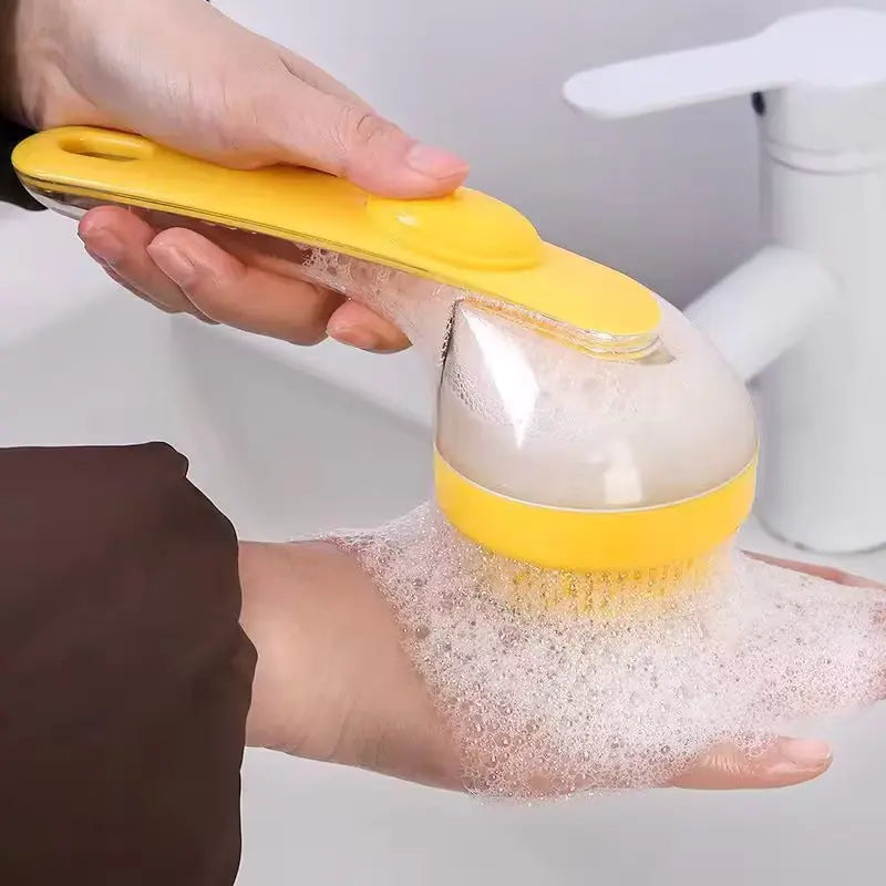Wash, De-Shed & Massage in One Easy Bath Brush