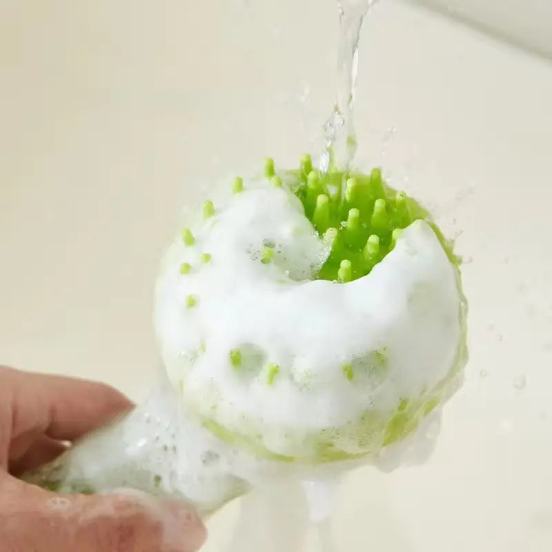 Wash, De-Shed & Massage in One Easy Bath Brush