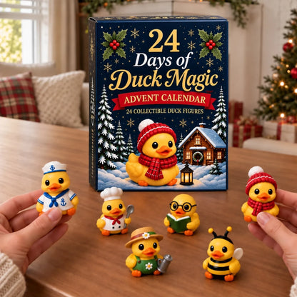 🦆 24 Days of Duck Magic Advent Calendar – 24 Collectible Ducks