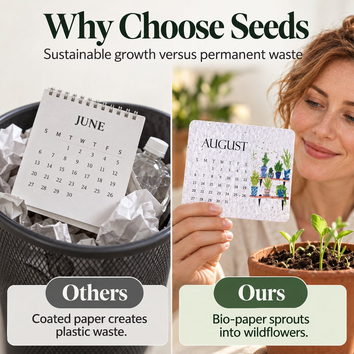 🌱 Don't Throw Away 2027 — Plant It & Watch It Bloom! 🌸