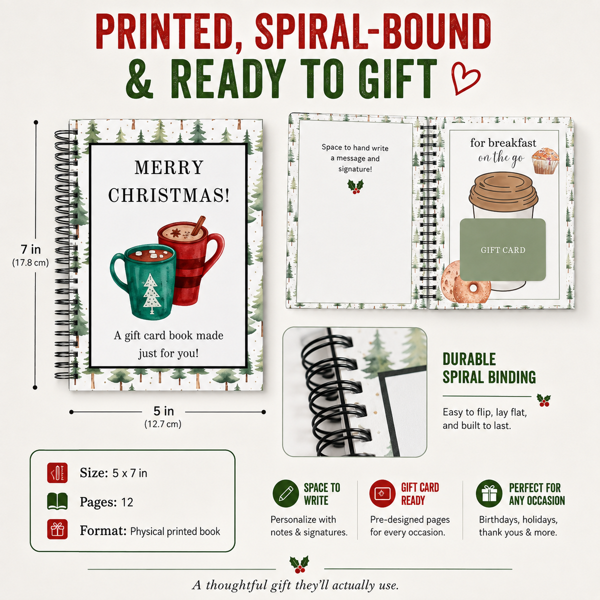 🎄 Turn Boring Gift Cards Into 12 Magical Christmas Surprises! 🎁