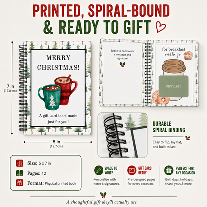 🎄 Turn Boring Gift Cards Into 12 Magical Christmas Surprises! 🎁