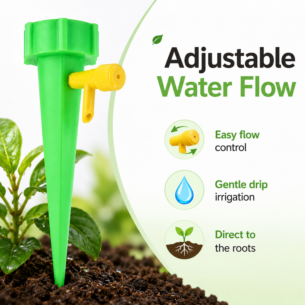 Adjustable Automatic Plant Watering Spikes