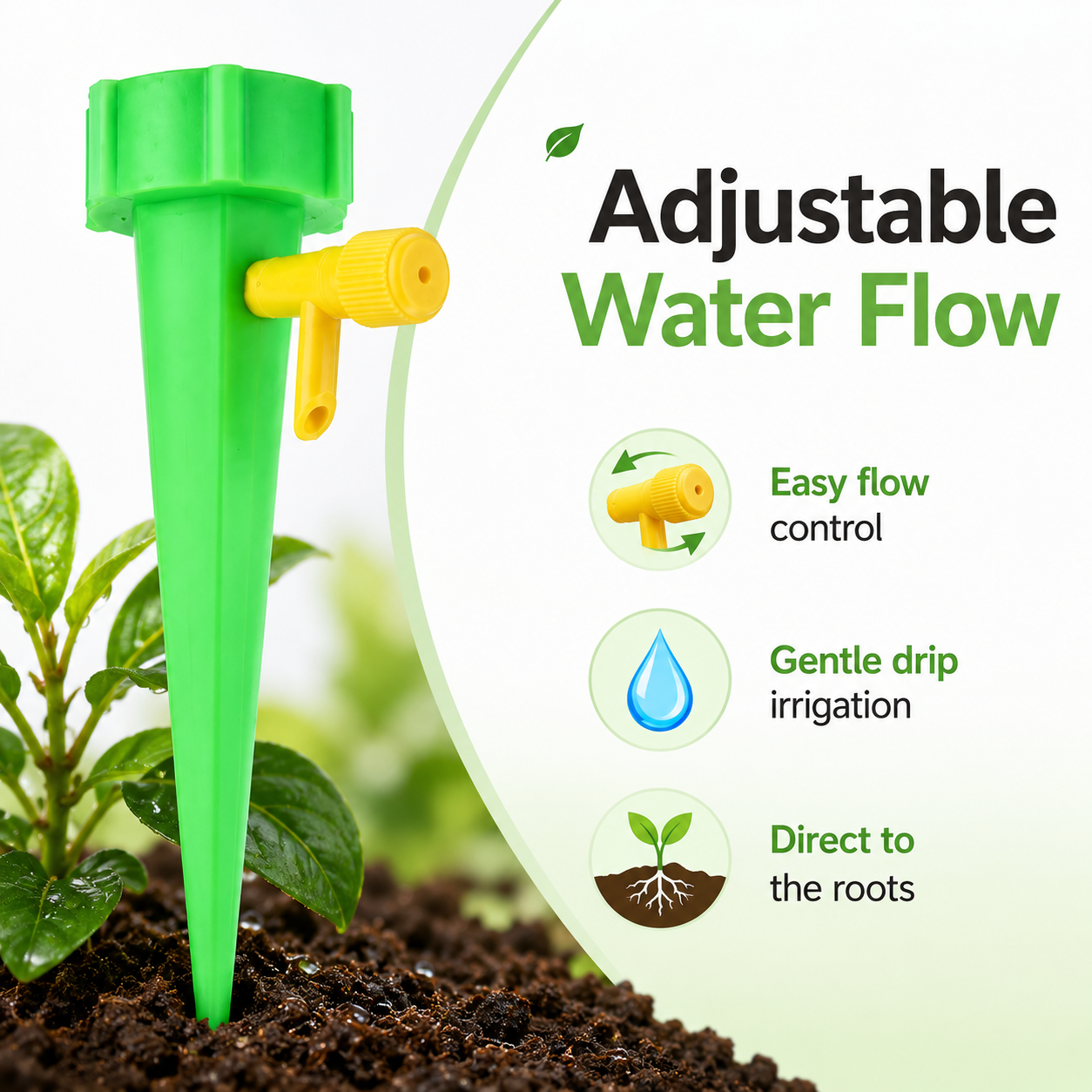 Adjustable Automatic Plant Watering Spikes
