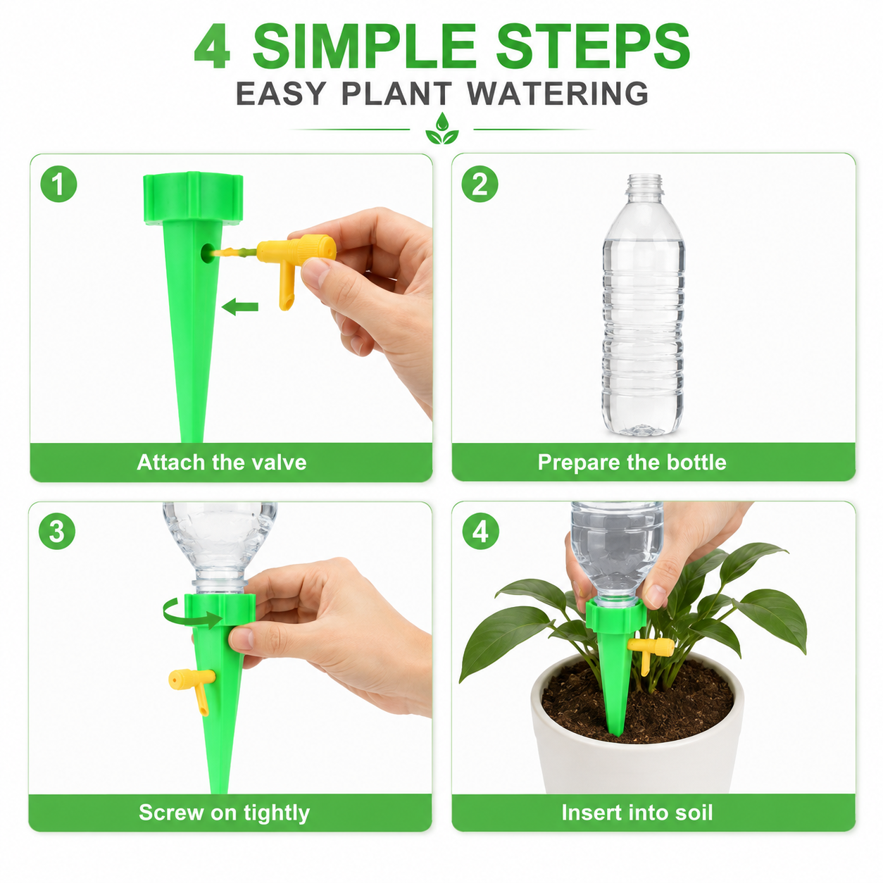Adjustable Automatic Plant Watering Spikes