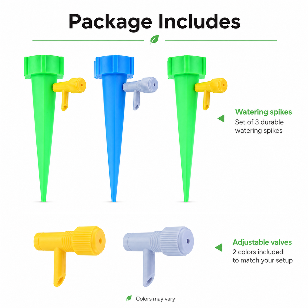 Adjustable Automatic Plant Watering Spikes