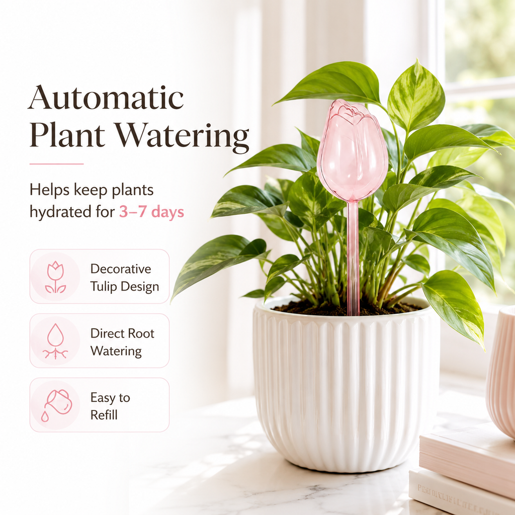 Decorative Bird Automatic Plant Watering Spike