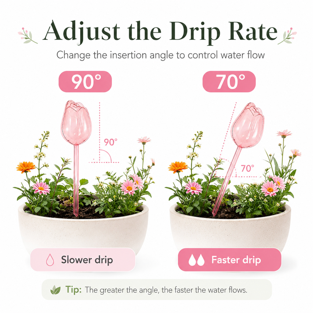 Decorative Bird Automatic Plant Watering Spike
