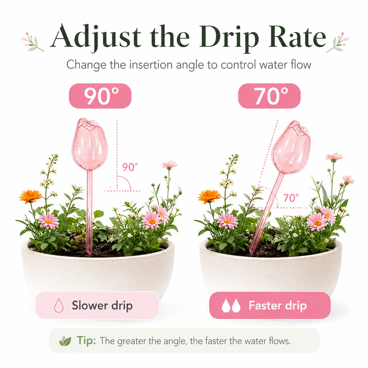 Decorative Bird Automatic Plant Watering Spike