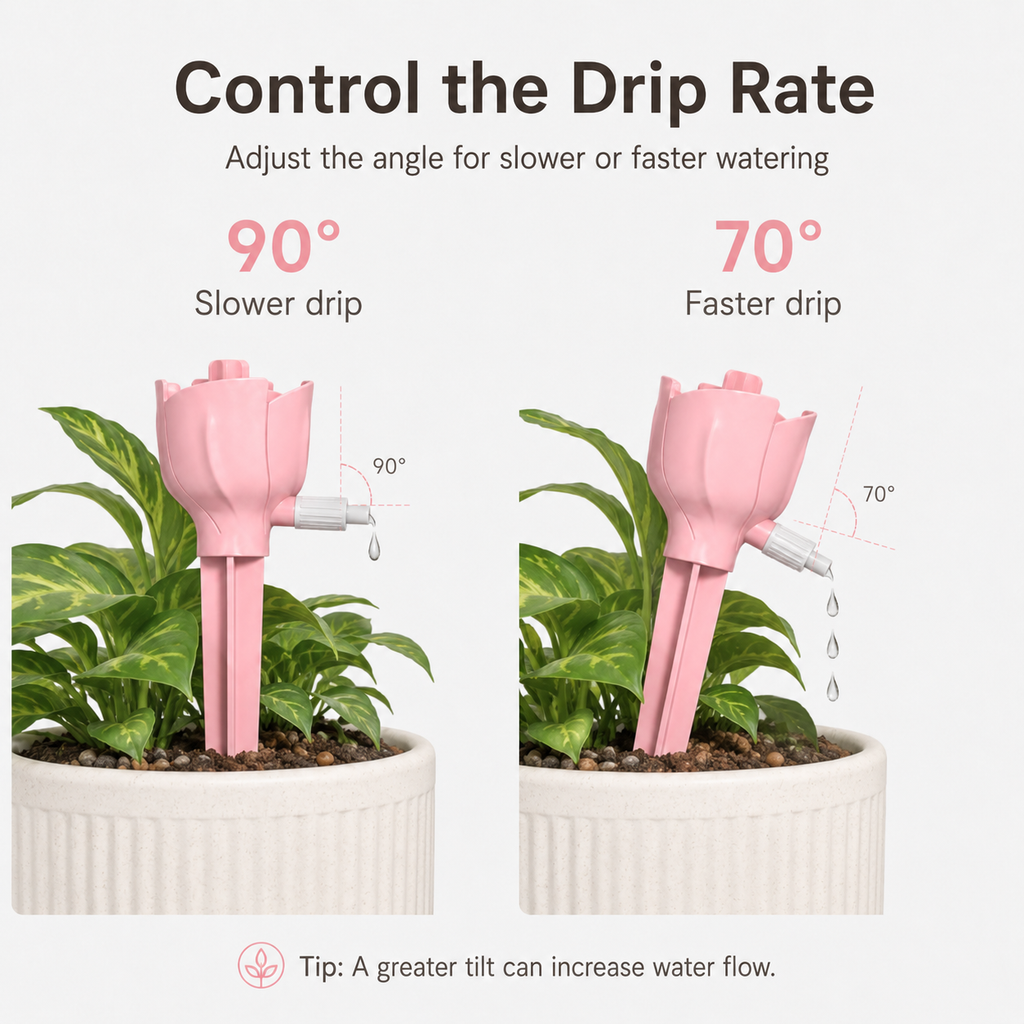 Adjustable Automatic Plant Watering Spike