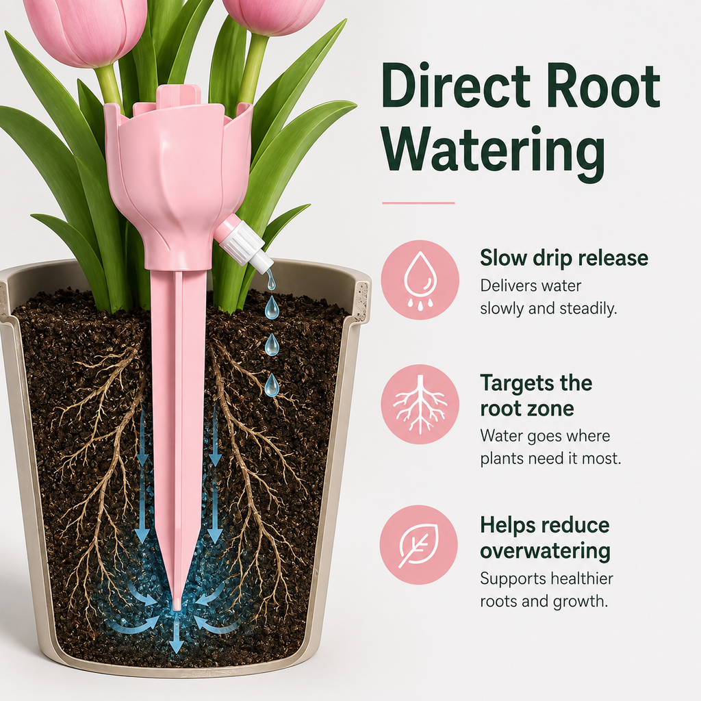 Adjustable Automatic Plant Watering Spike