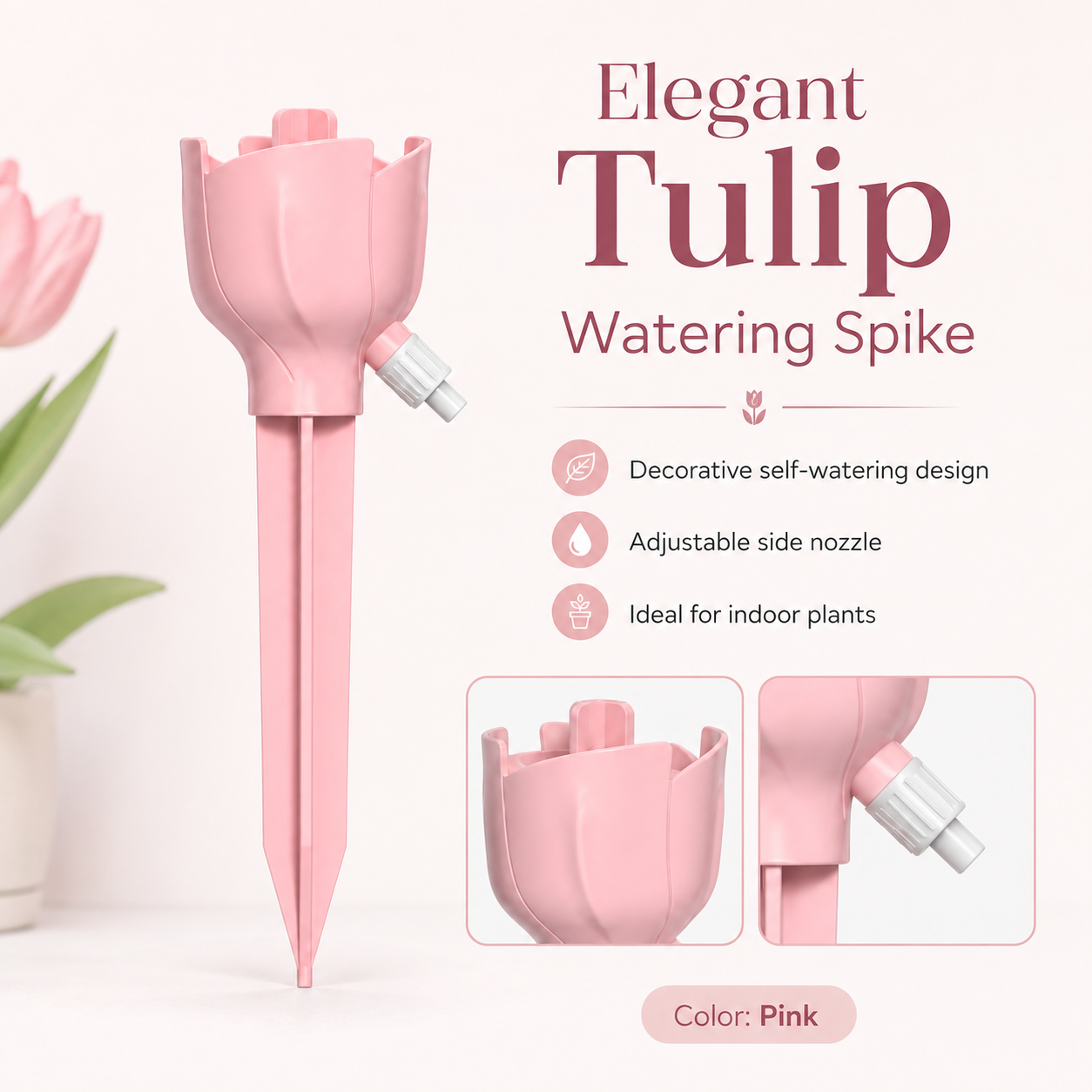 Adjustable Automatic Plant Watering Spike