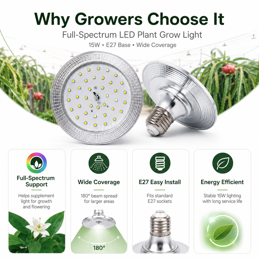 Full-Spectrum LED Plant Grow Light