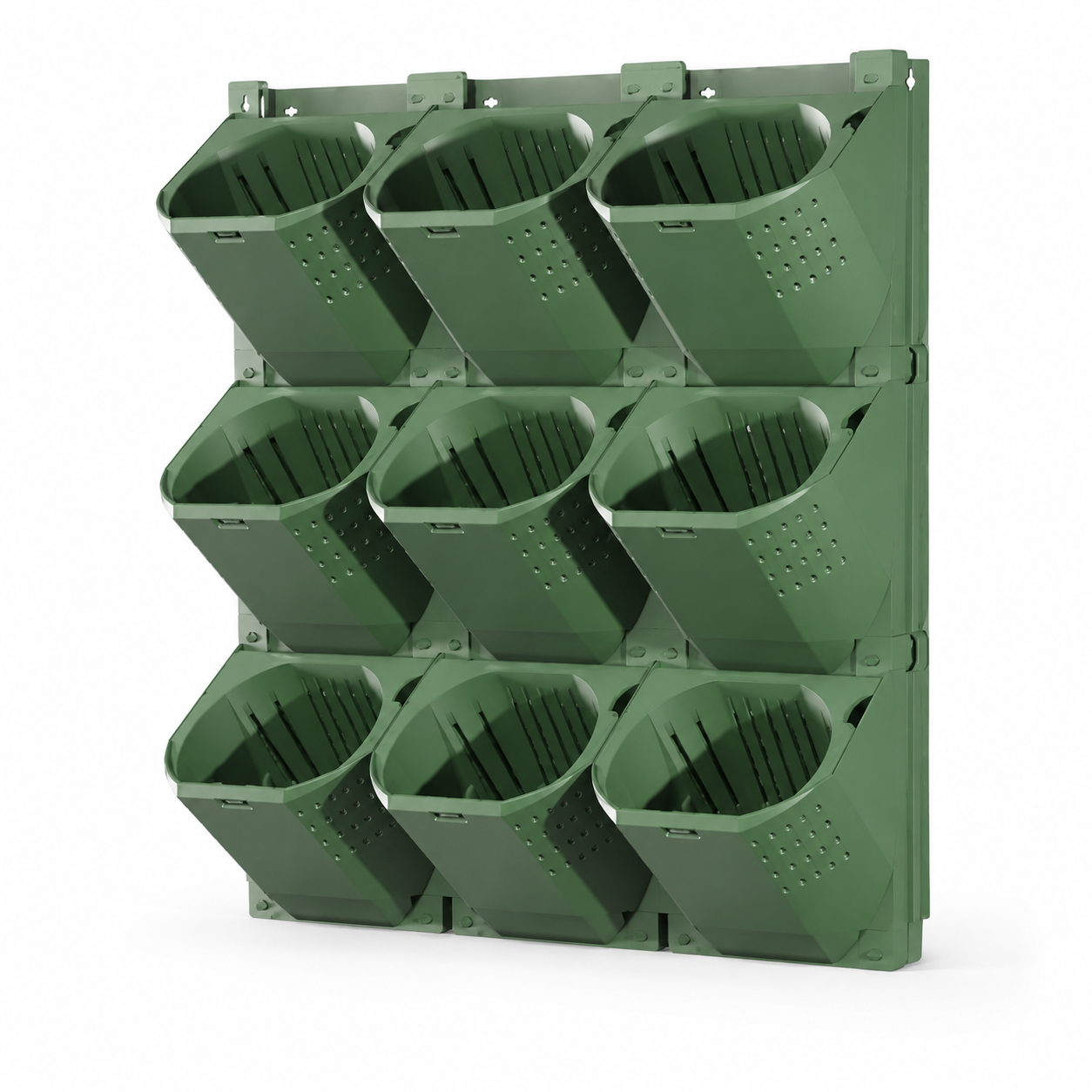 3-Pocket Modular Vertical Garden Planter