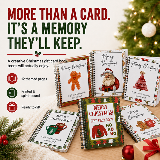 🎄 Turn Boring Gift Cards Into 12 Magical Christmas Surprises! 🎁