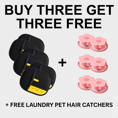 One swipe lifts stubborn fur from couches, cars & clothes-Pet Hair Removal Gloves