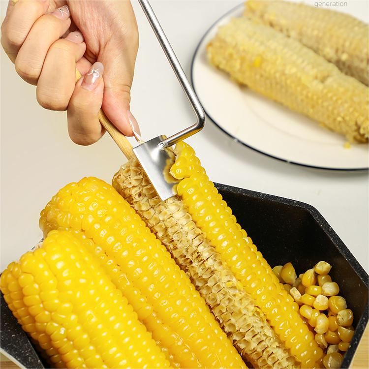 🌽 Strip a Whole Cob in Seconds — No Knife, No Mess!