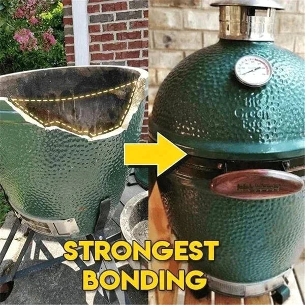High-strength bonding repair example on outdoor ceramic equipment