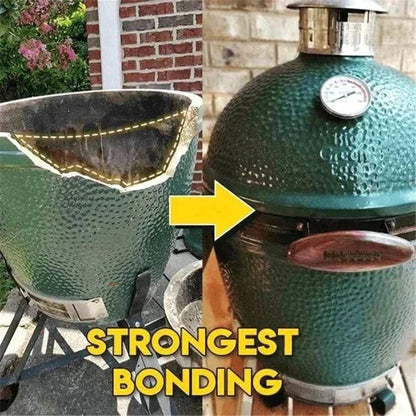 High-strength bonding repair example on outdoor ceramic equipment