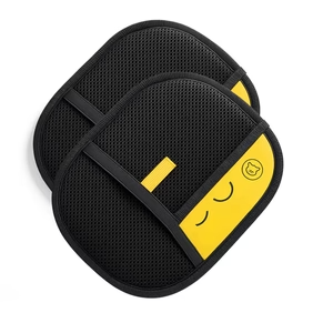 One swipe lifts stubborn fur from couches, cars & clothes-Pet Hair Removal Gloves