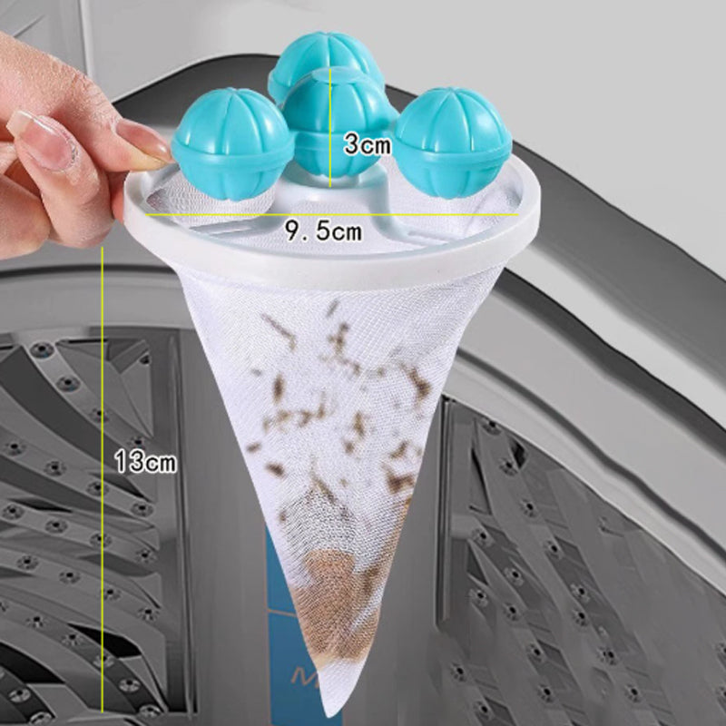 🔥Reusable Washing Machine Filter Bag – Less Pet Hair. Cleaner Laundry
