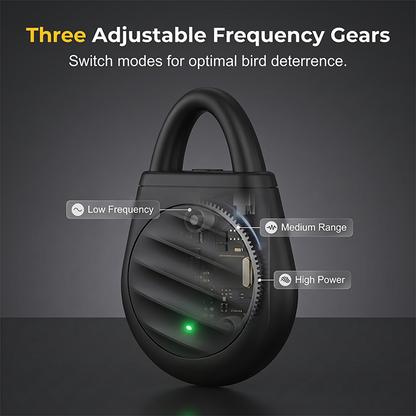 Help Keep Birds & Bugs Away Wherever You Go-Pocket-sized ultrasonic