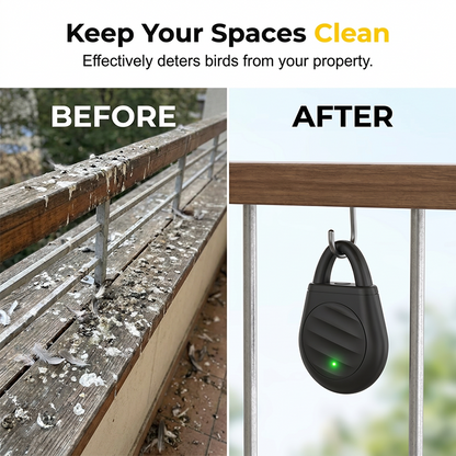 Help Keep Birds & Bugs Away Wherever You Go-Pocket-sized ultrasonic
